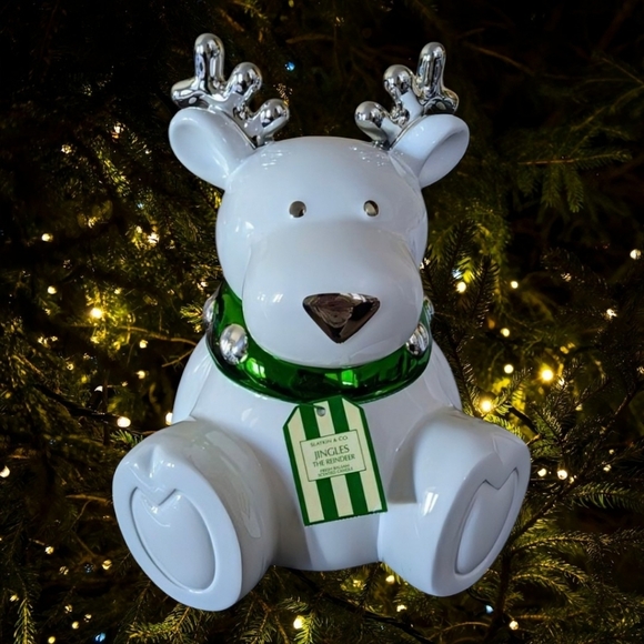NEW Bath and Body Works Slatkin Jingles The Reindeer Candle - Picture 1 of 8